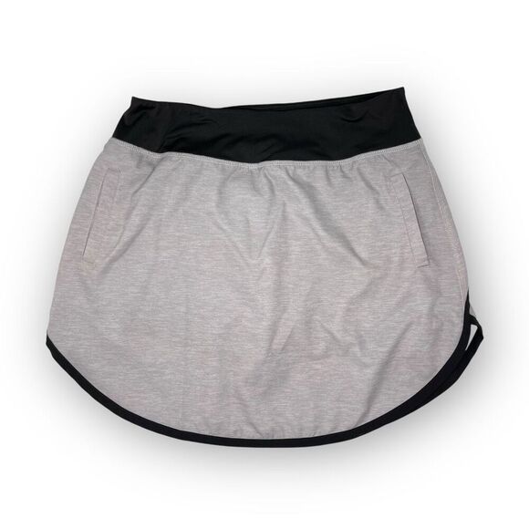Simply Southern Gray Above Knee Athletic Skirt Women’s Size Medium - Picture 1 of 8